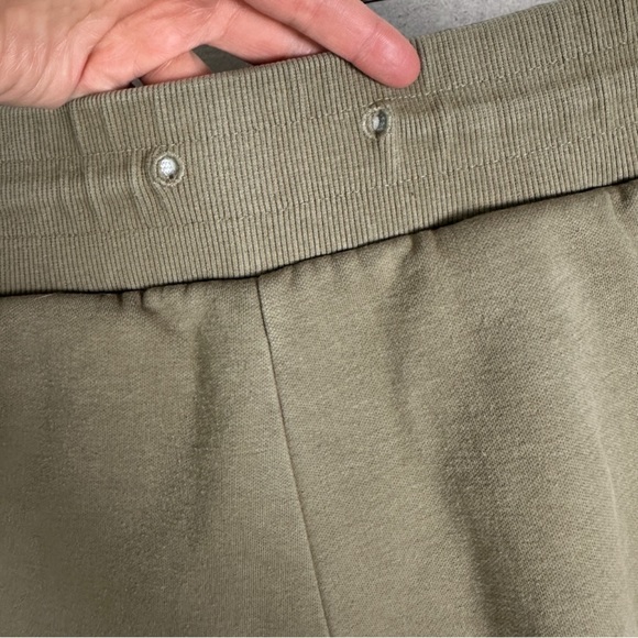 ASRV Aesthetic Revolution Pants Tan Size Medium Ribbed Ankle Zip Stretch Rib Men - Picture 5 of 16